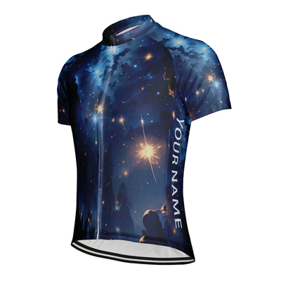 Customized Universe Men's Cycling Jersey Short Sleeve