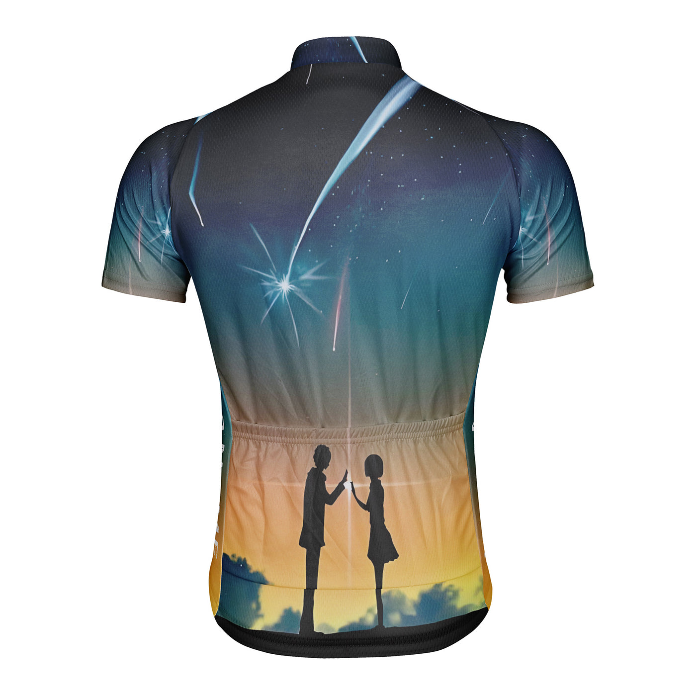 Customized Meteor Men's Cycling Jersey Short Sleeve