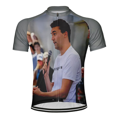 Customized Trump Ally Kirk Men's Cycling Jersey Short Sleeve