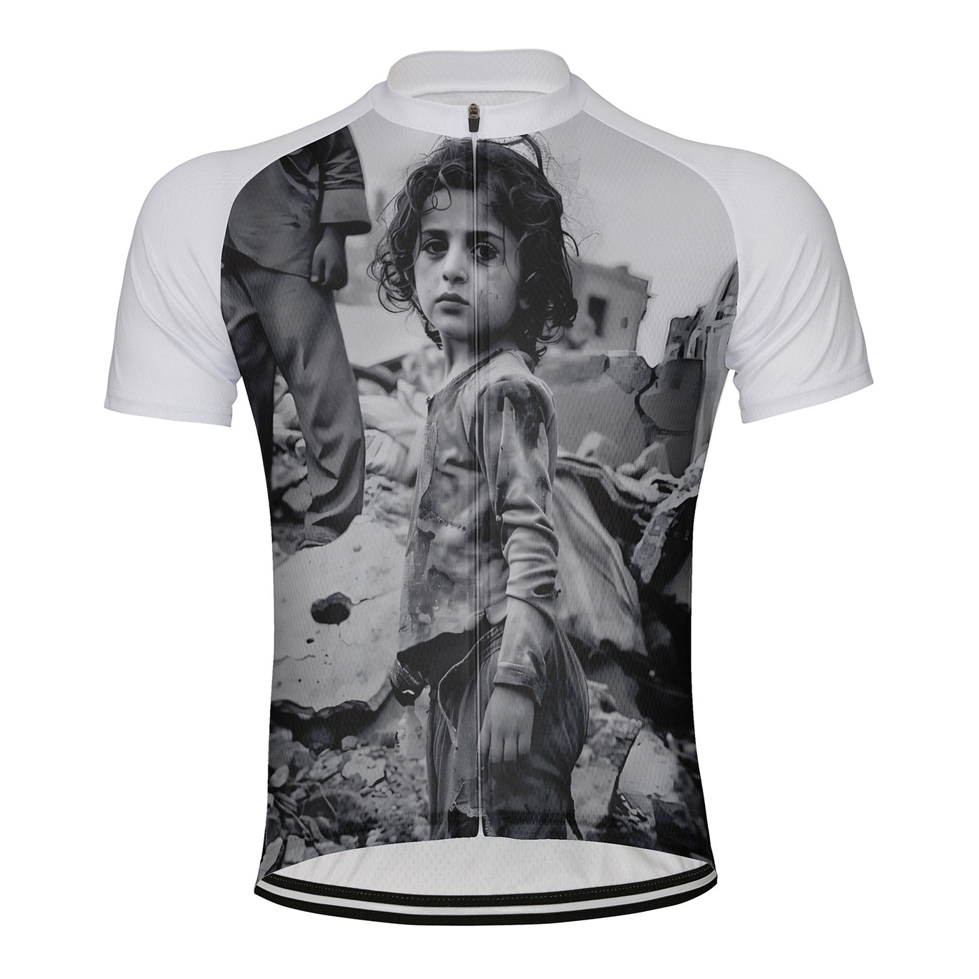 Customized Gaza Child Refugees Men's Cycling Jersey Short Sleeve