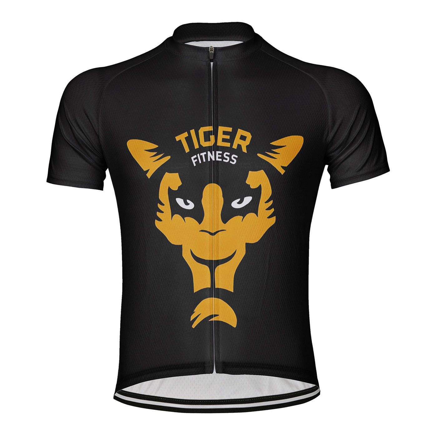 Customized Tiger Fitness Men's Cycling Jersey Short Sleeve