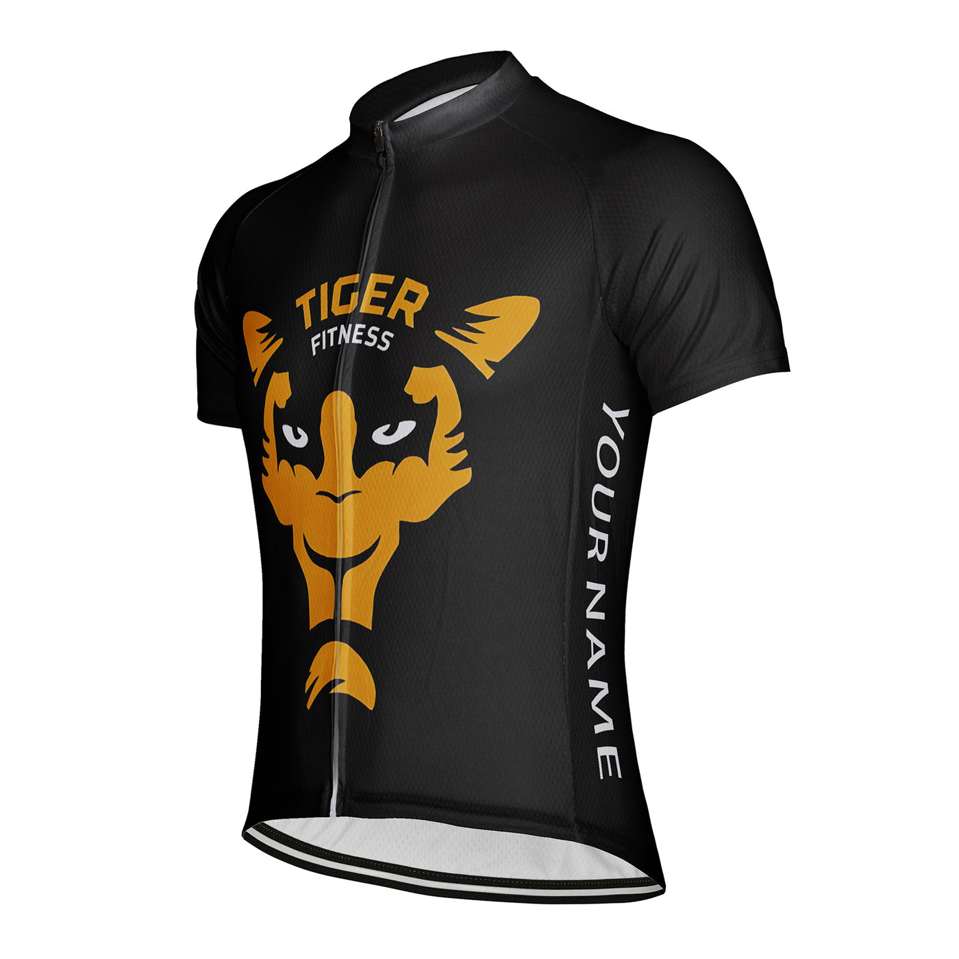 Customized Tiger Fitness Men's Cycling Jersey Short Sleeve