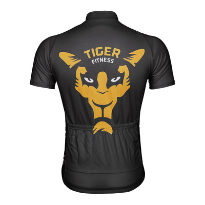 Customized Tiger Fitness Men's Cycling Jersey Short Sleeve