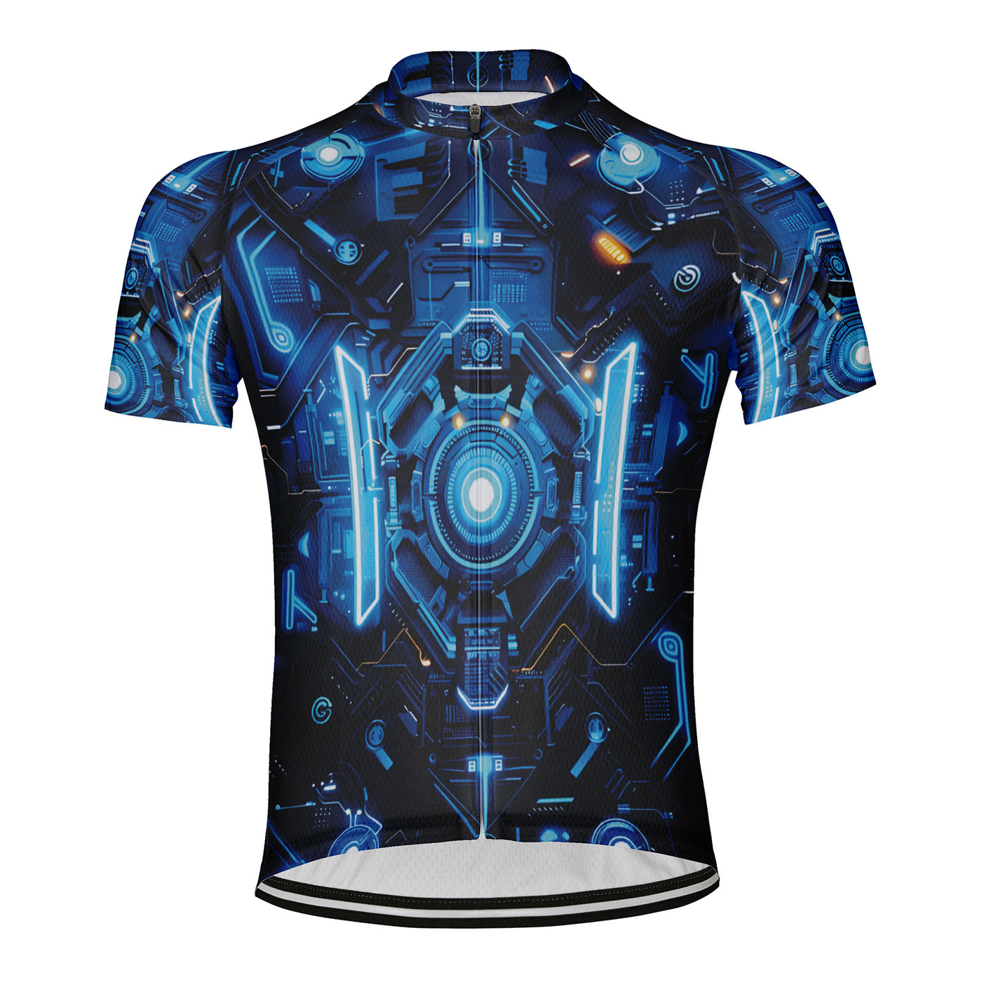 Customized Chip Diagram Men's Cycling Jersey Short Sleeve