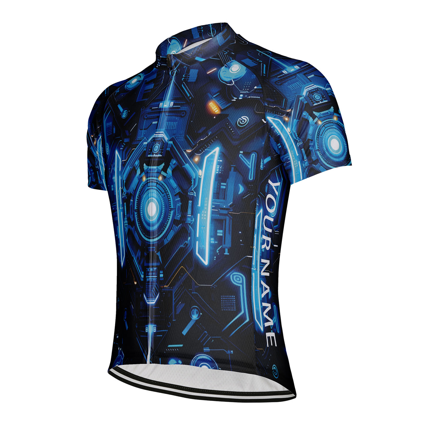 Customized Chip Diagram Men's Cycling Jersey Short Sleeve