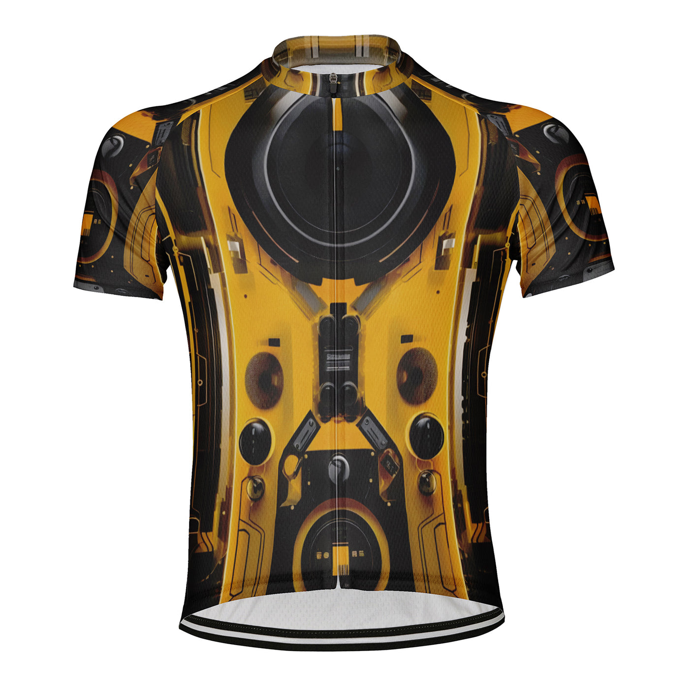 Customized Mecha Men's Cycling Jersey Short Sleeve