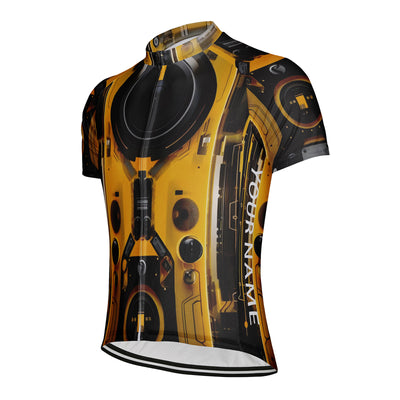 Customized Mecha Men's Cycling Jersey Short Sleeve