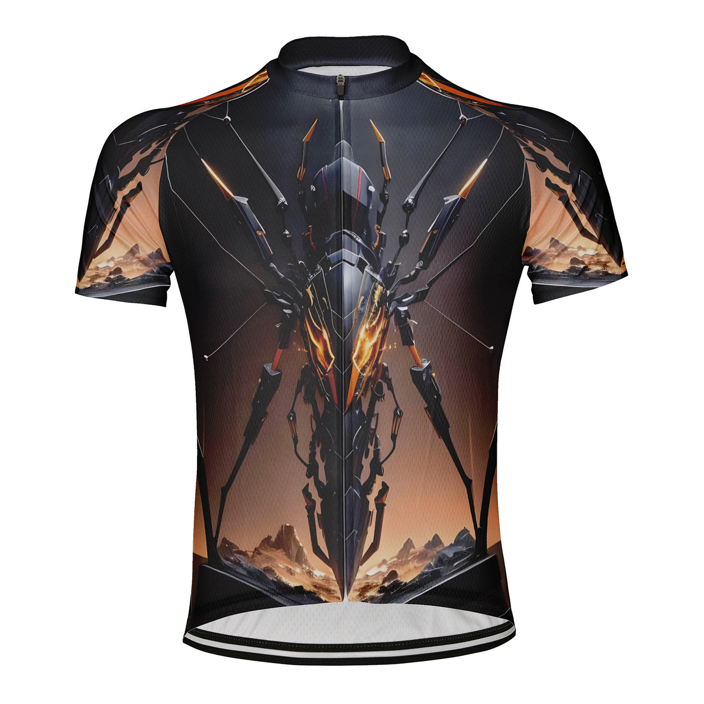 Customized Spider Men's Cycling Jersey Short Sleeve