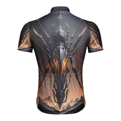 Customized Spider Men's Cycling Jersey Short Sleeve