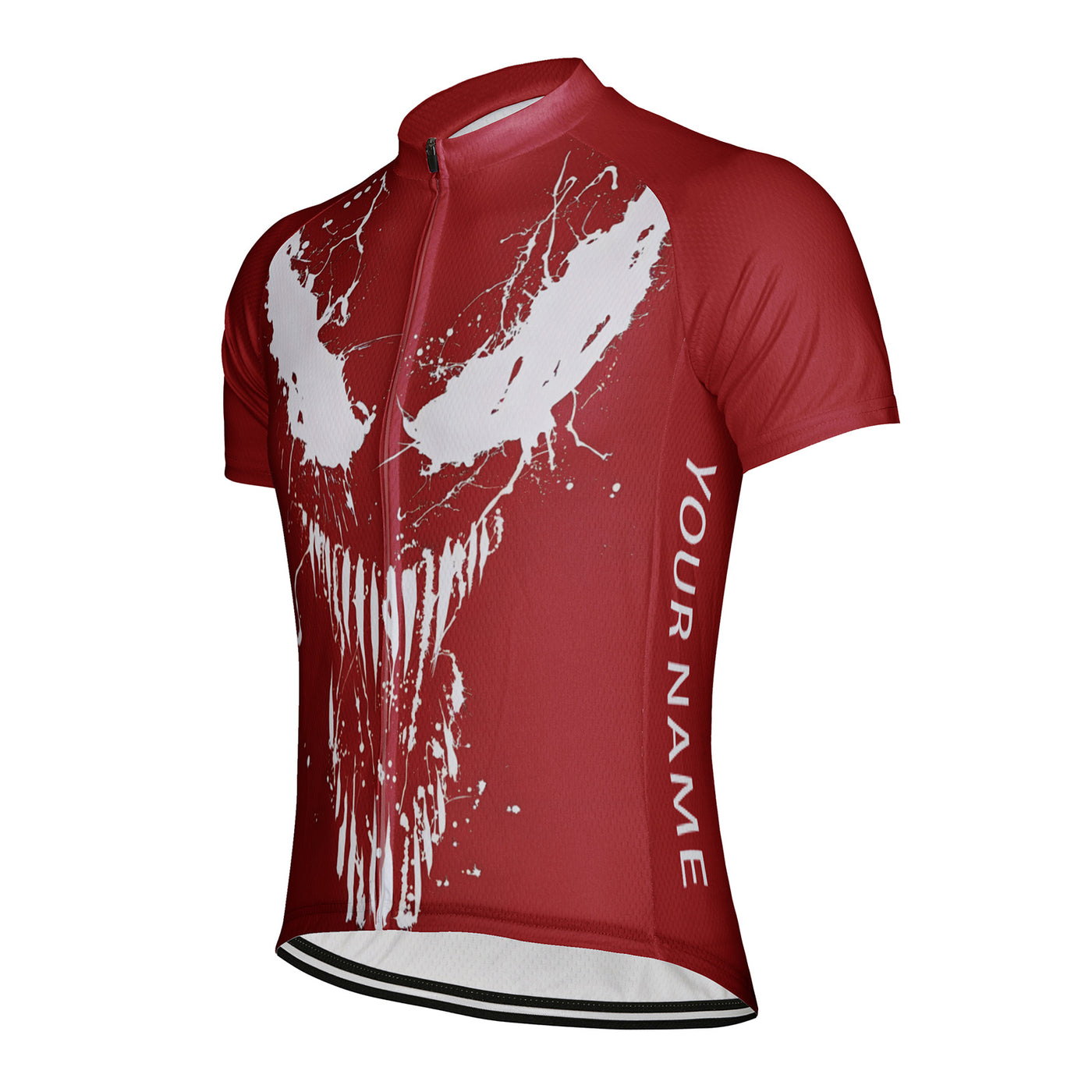 Customized Skeleton Men's Cycling Jersey Short Sleeve
