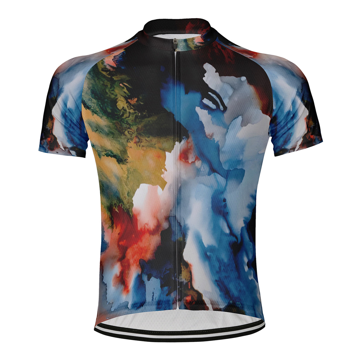 Customized 3D Oil Painting Men's Cycling Jersey Short Sleeve