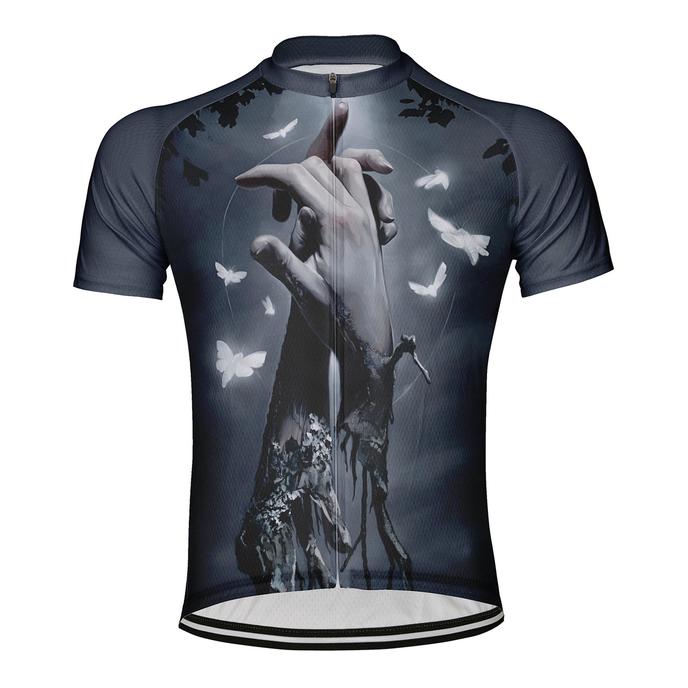 Customized Terrifying Hand In Hand Men's Cycling Jersey Short Sleeve
