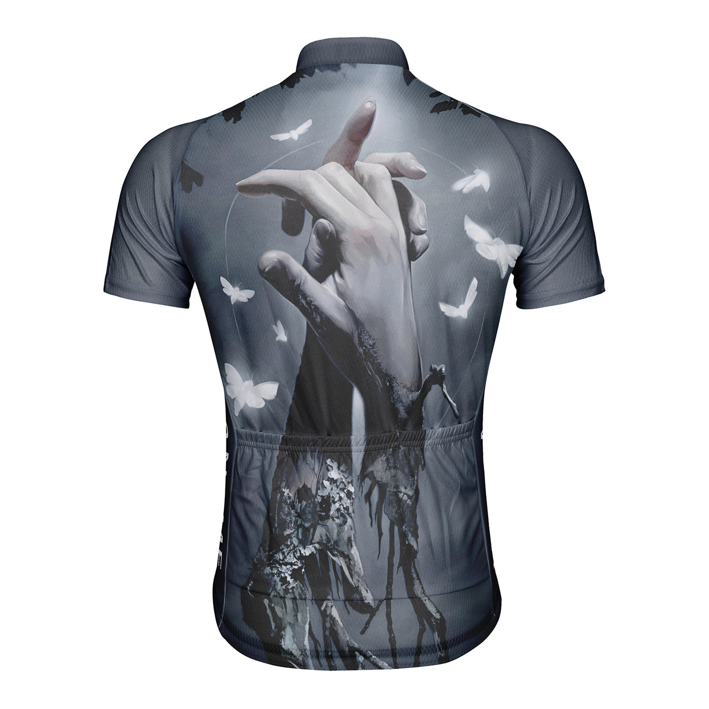 Customized Terrifying Hand In Hand Men's Cycling Jersey Short Sleeve