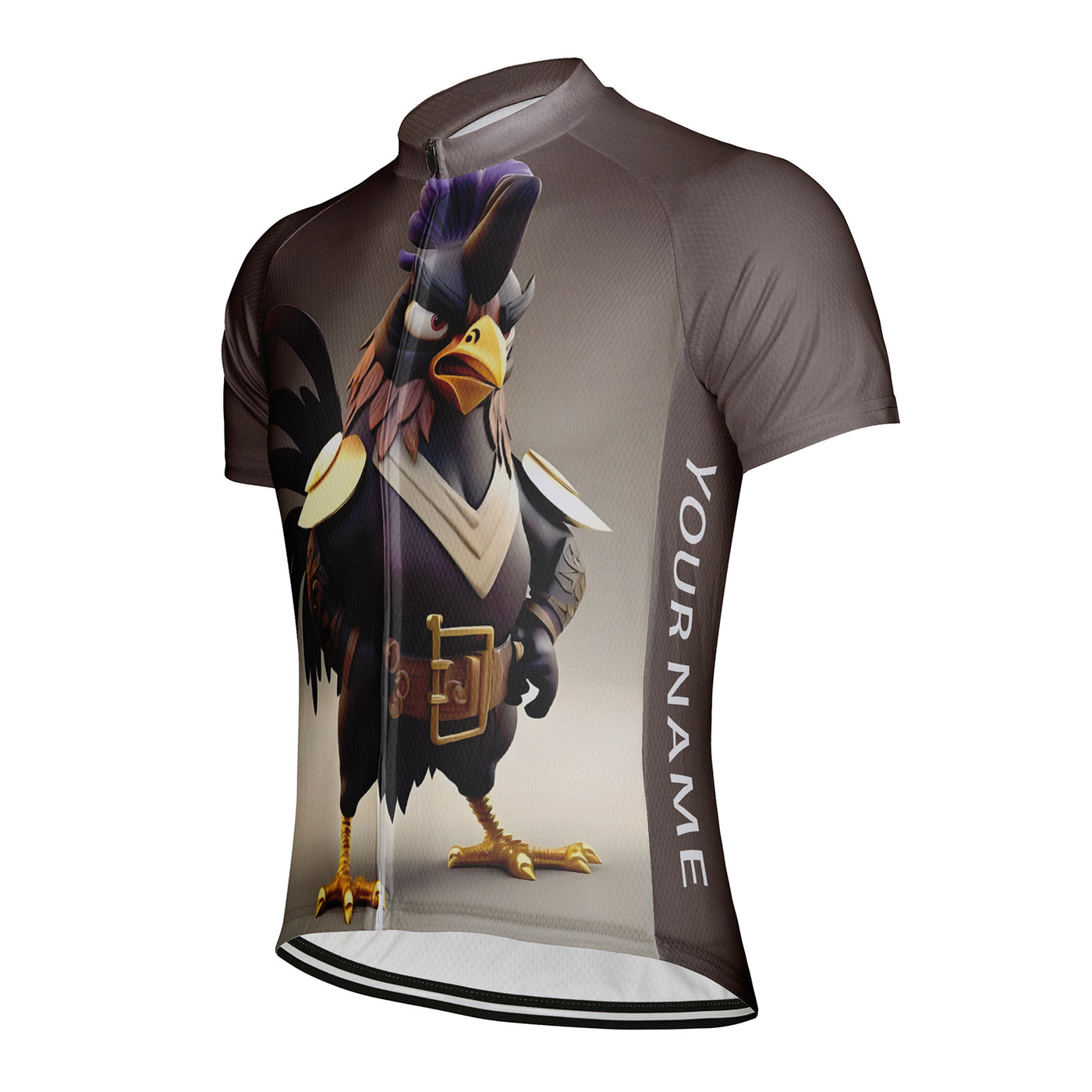 Customized Chicken Men's Cycling Jersey Short Sleeve