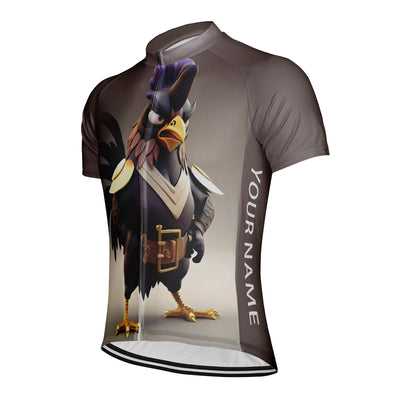 Customized Chicken Men's Cycling Jersey Short Sleeve