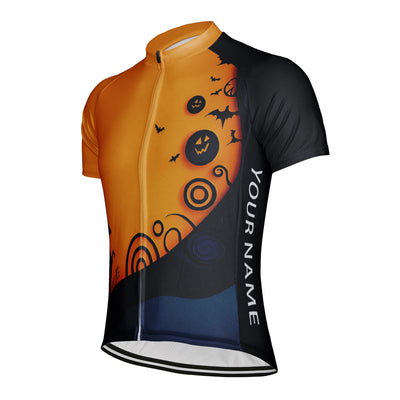 Customized Halloween Men's Cycling Jersey Short Sleeve