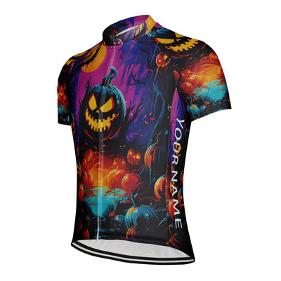 Customized Halloween Men's Cycling Jersey Short Sleeve