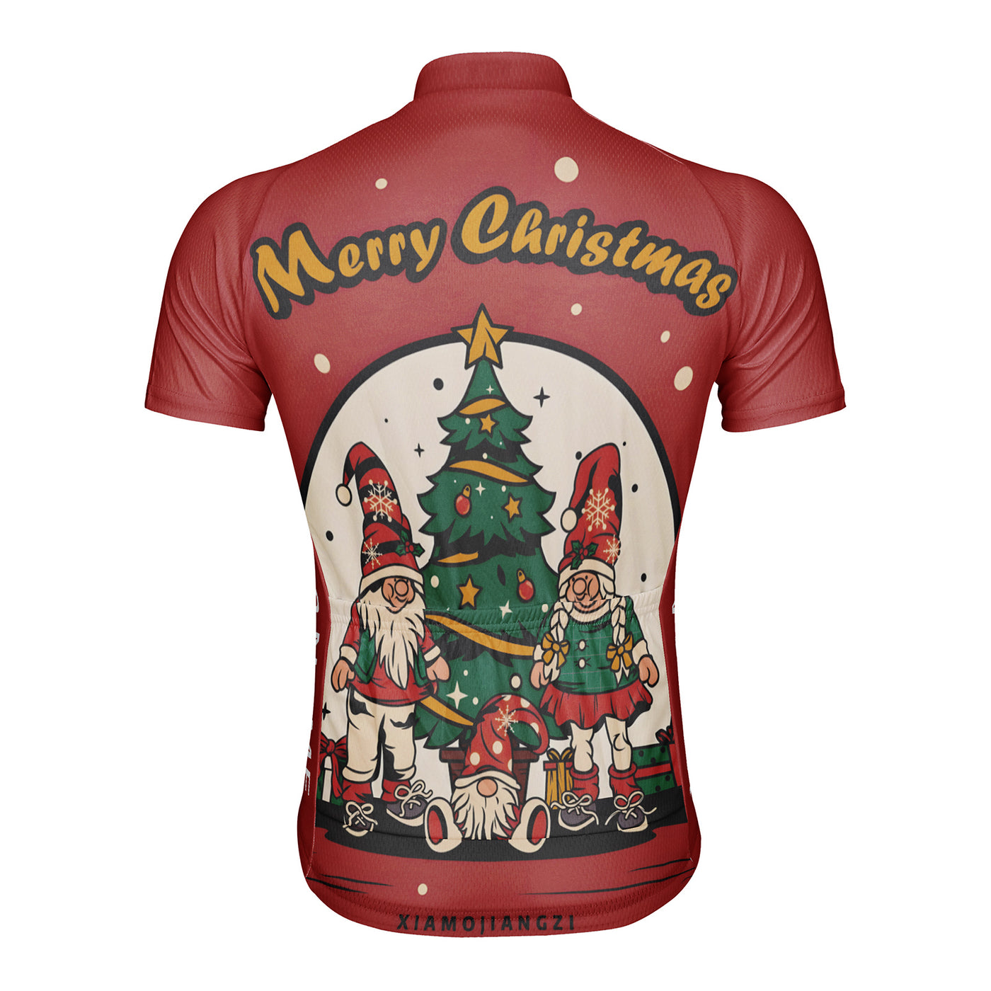 Customized Christmas Men's Cycling Jersey Short Sleeve