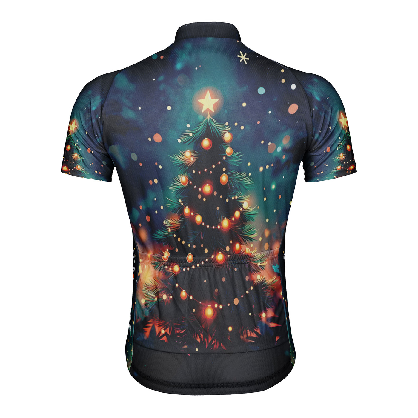 Customized Christmas Men's Cycling Jersey Short Sleeve