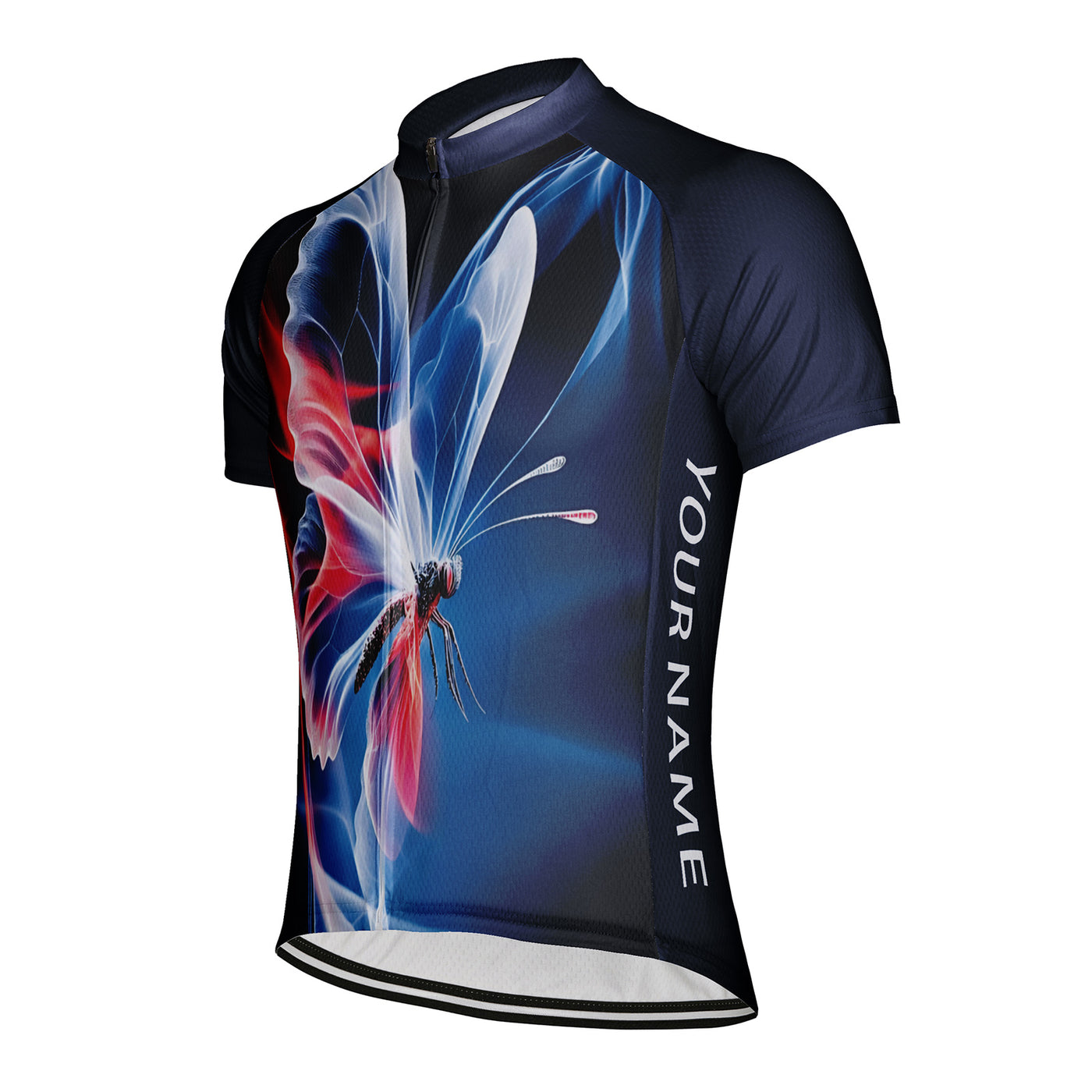 Customized Butterfly Men's Cycling Jersey Short Sleeve