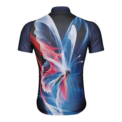 Customized Butterfly Men's Cycling Jersey Short Sleeve