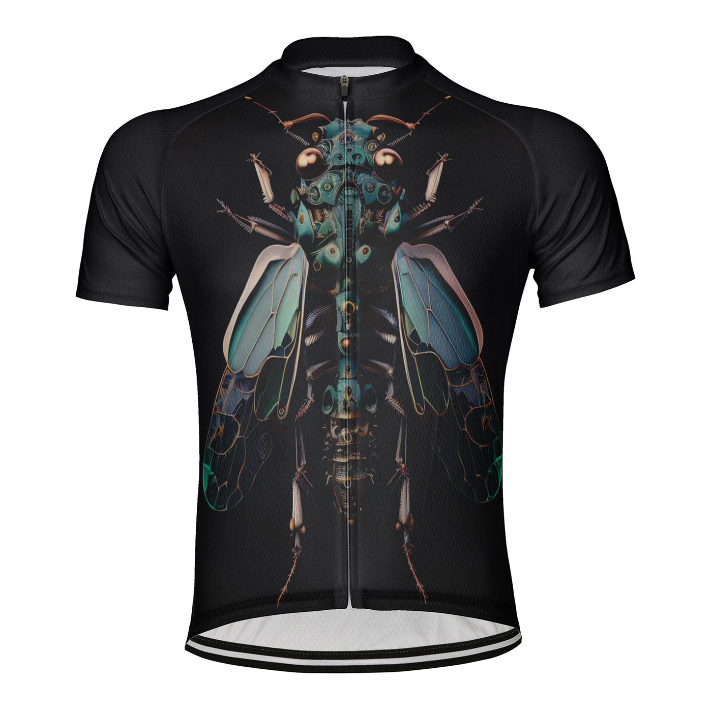 Customized Cyborg Insects Men's Cycling Jersey Short Sleeve