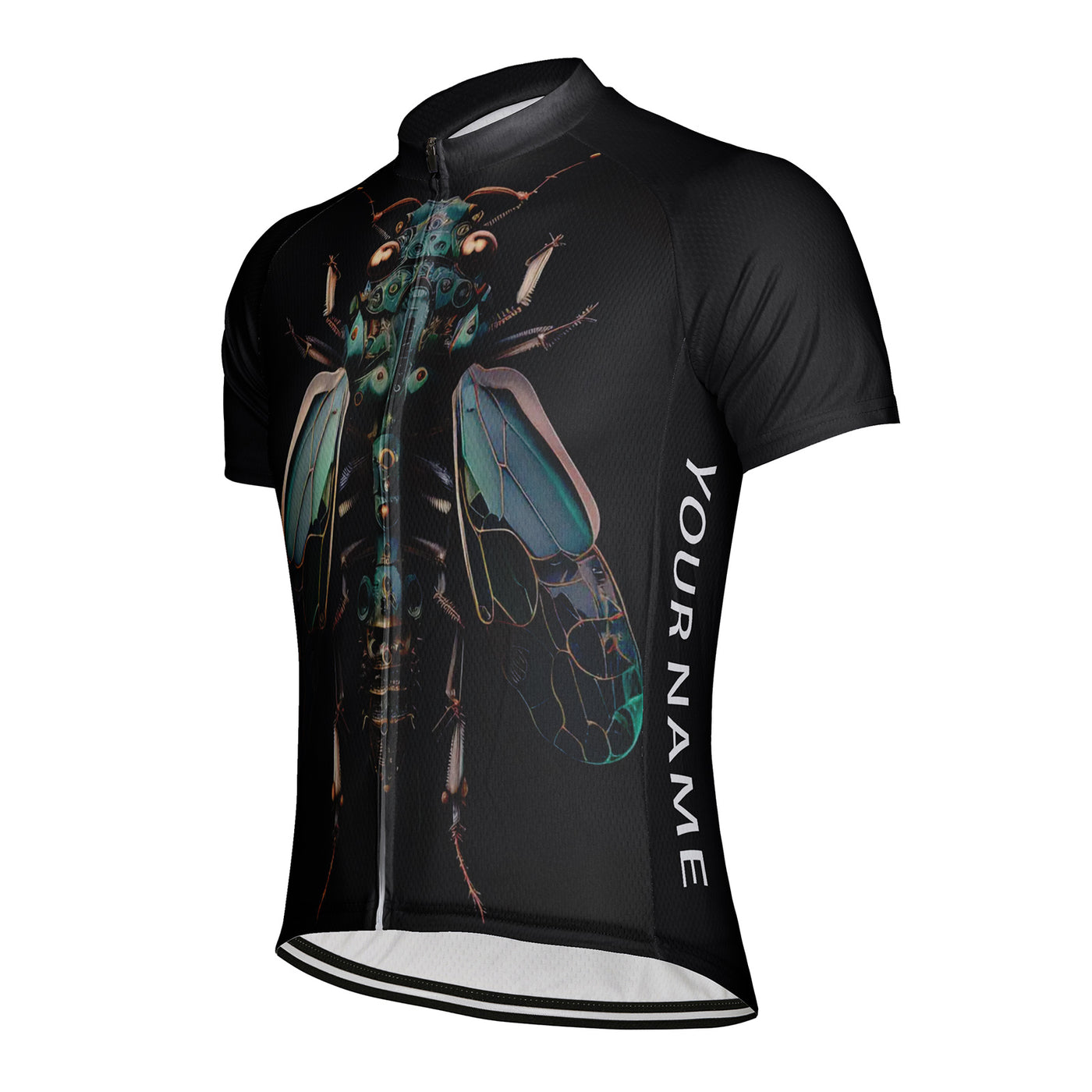 Customized Cyborg Insects Men's Cycling Jersey Short Sleeve