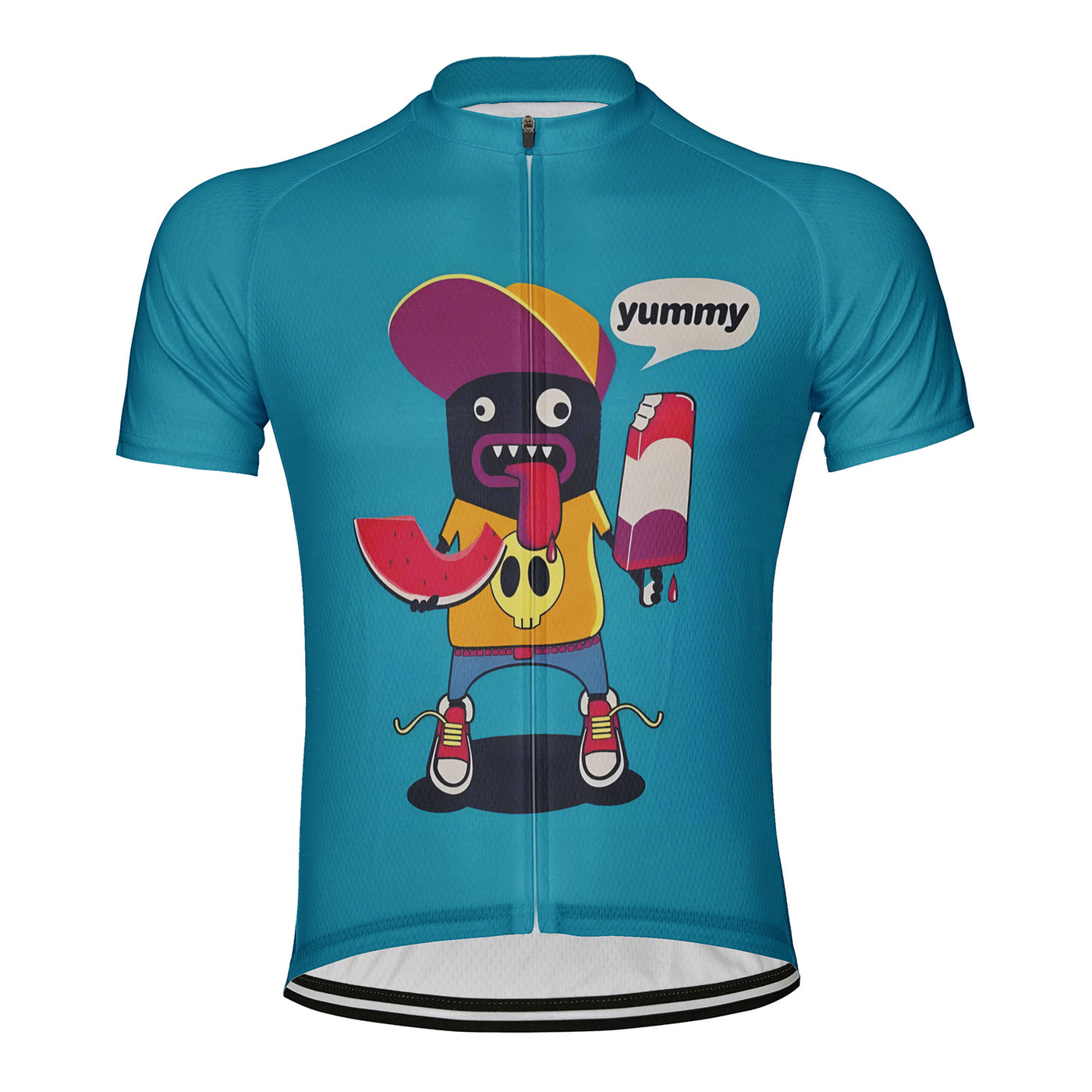 Customized Yummy Men's Cycling Jersey Short Sleeve