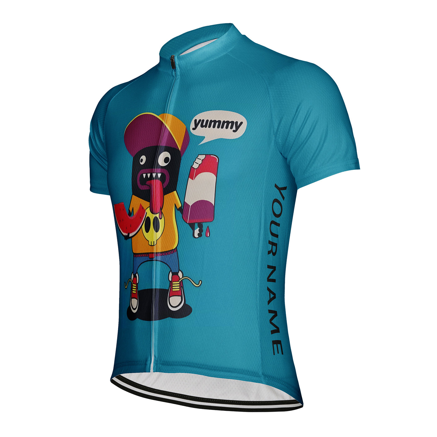 Customized Yummy Men's Cycling Jersey Short Sleeve