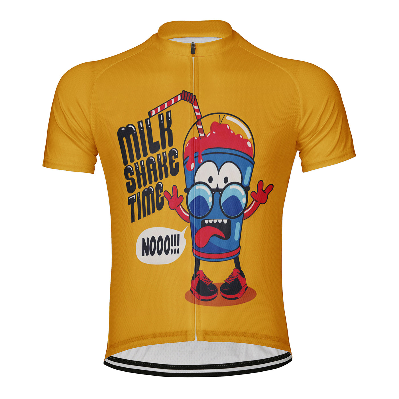 Customized Milk Shake Time Men's Cycling Jersey Short Sleeve