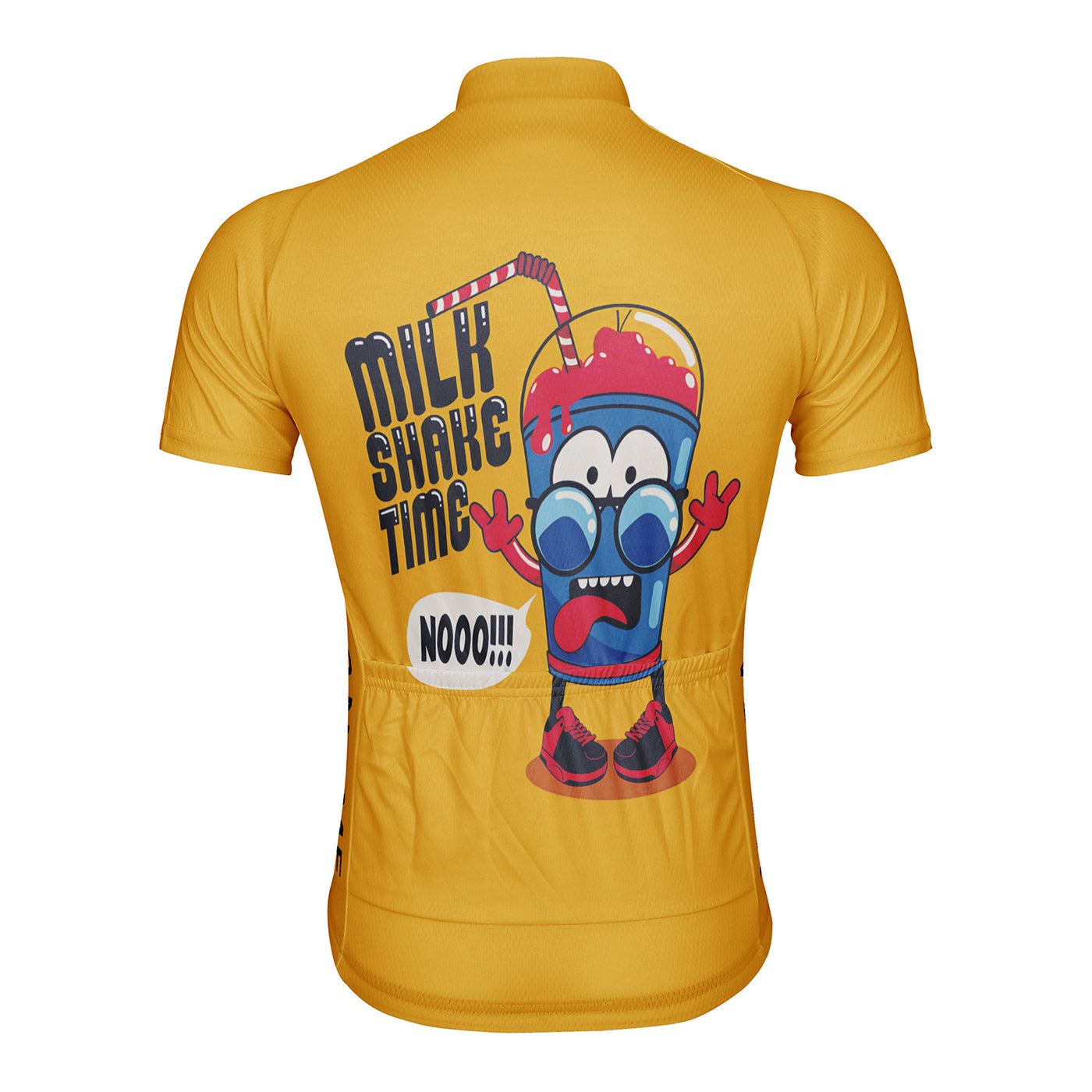 Customized Milk Shake Time Men's Cycling Jersey Short Sleeve