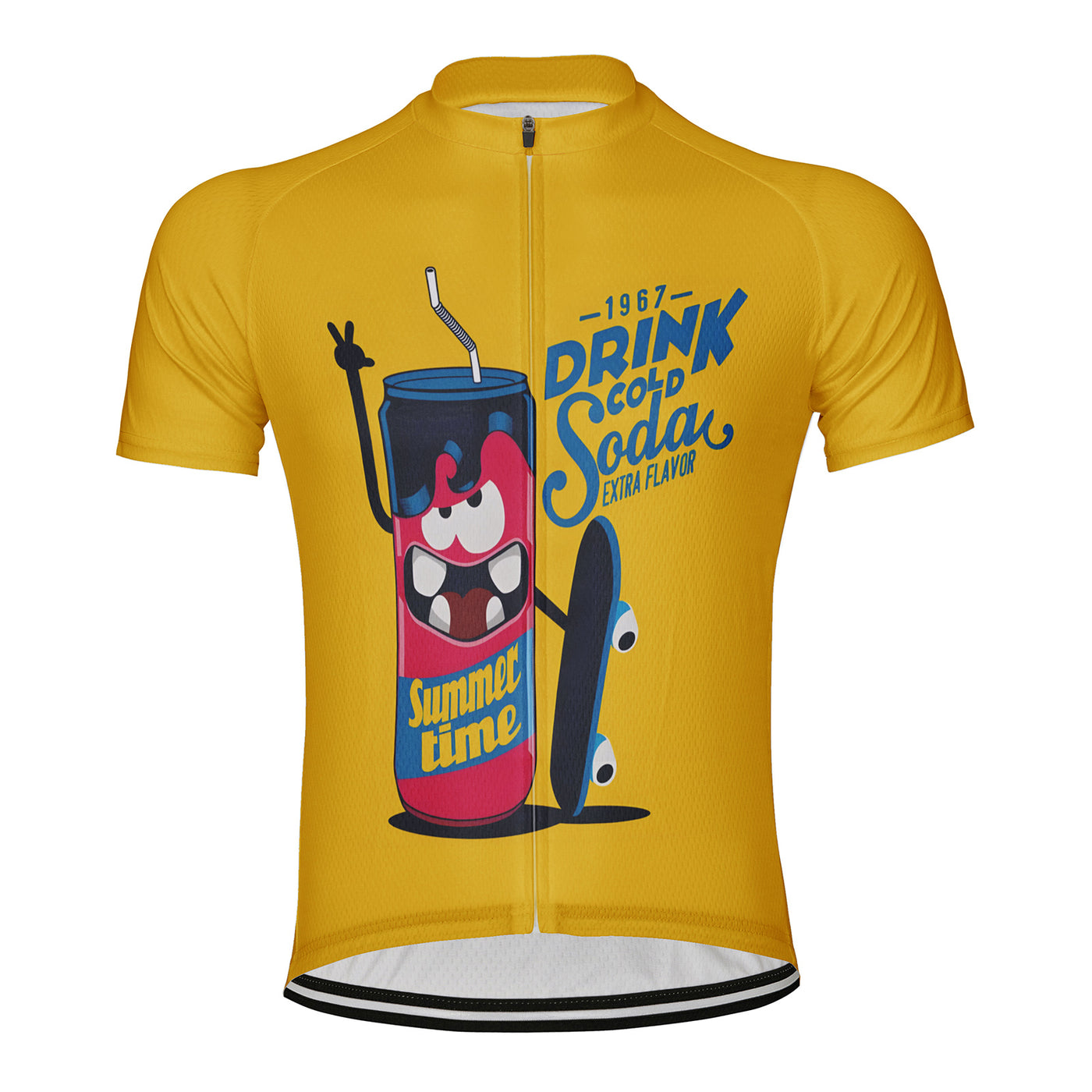 Customized Drink Sodau Men's Cycling Jersey Short Sleeve