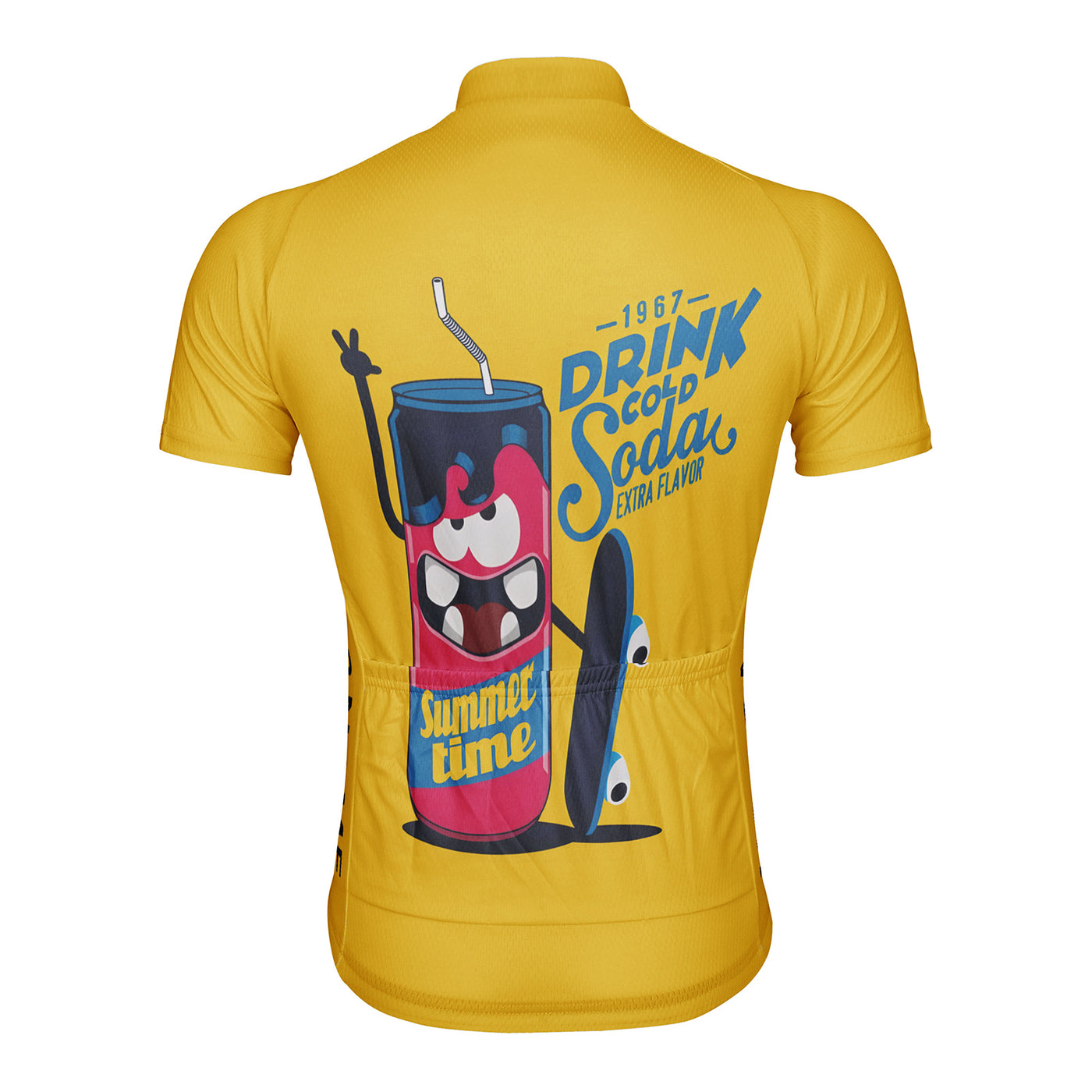 Customized Drink Sodau Men's Cycling Jersey Short Sleeve