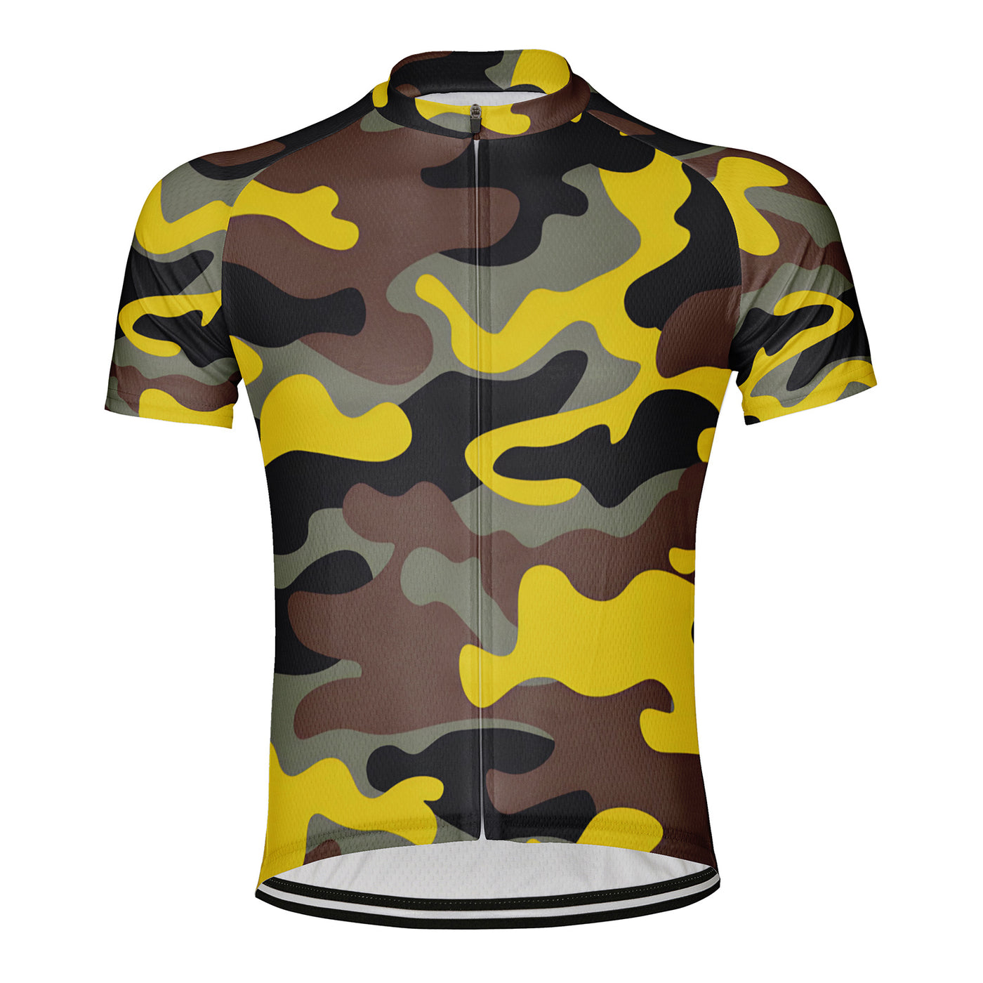 Customized Camouflage Color Men's Cycling Jersey Short Sleeve