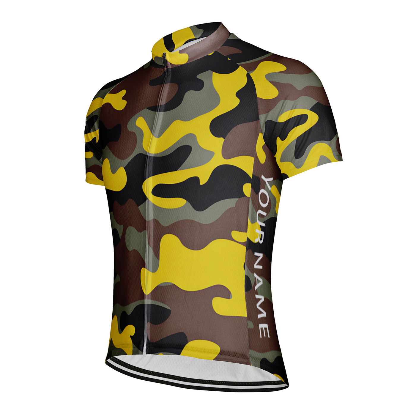 Customized Camouflage Color Men's Cycling Jersey Short Sleeve