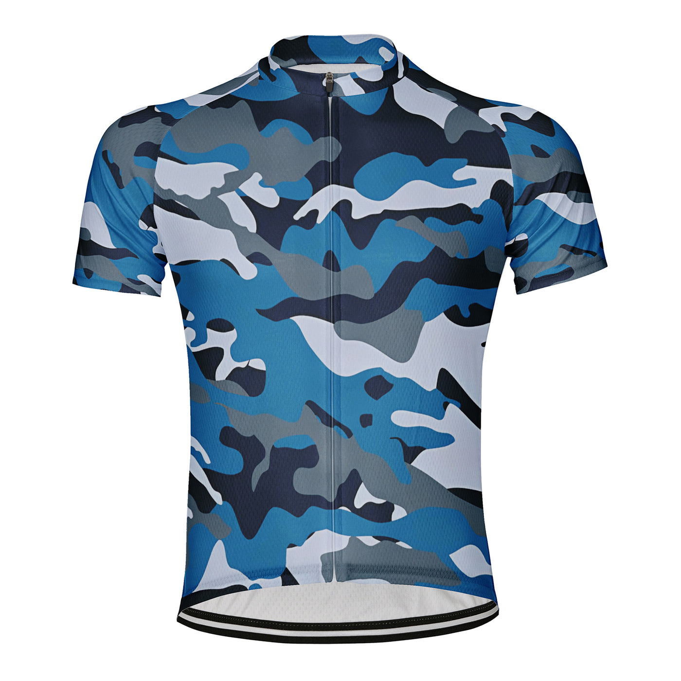 Customized Camouflage Color Men's Cycling Jersey Short Sleeve