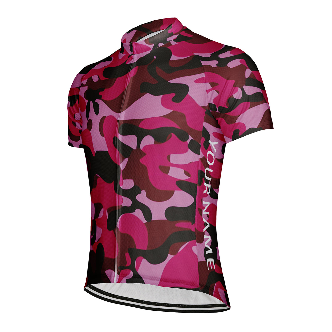 Customized Camouflage Color Men's Cycling Jersey Short Sleeve