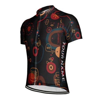 Customized Color Carnival Men's Cycling Jersey Short Sleeve