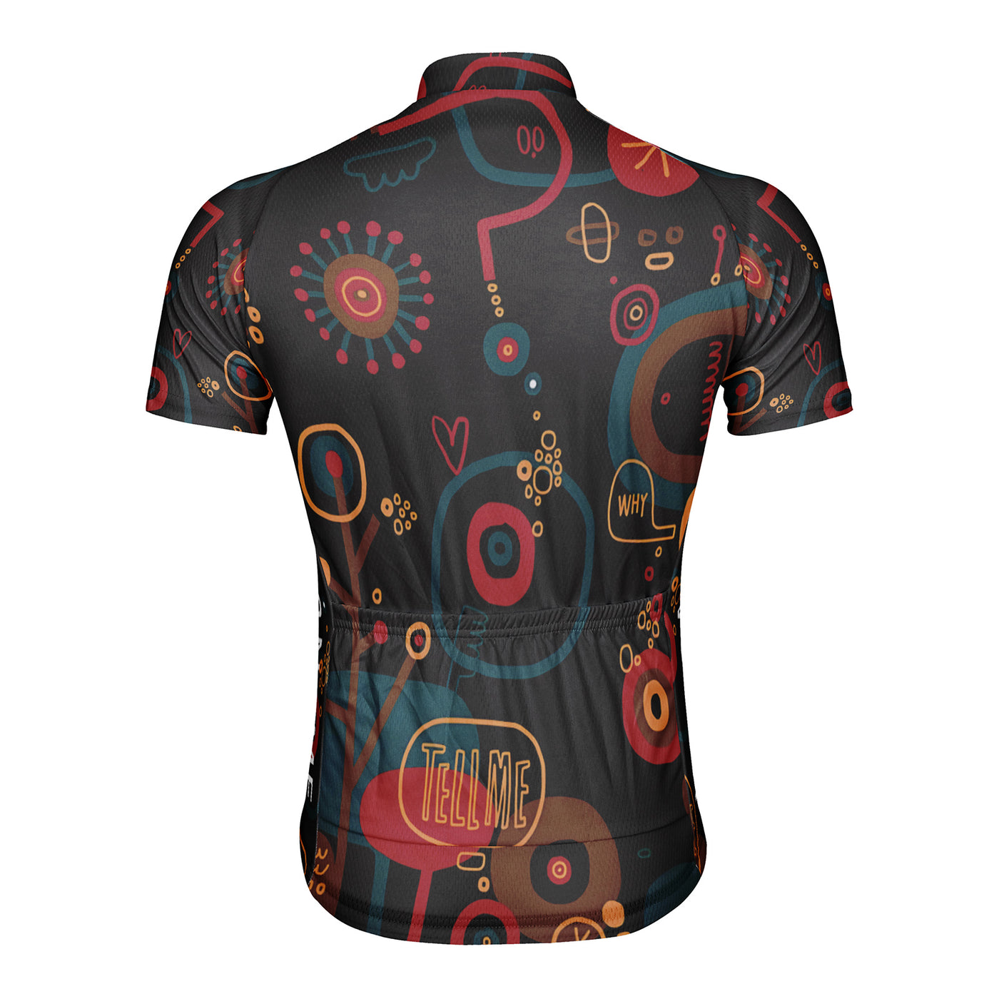 Customized Color Carnival Men's Cycling Jersey Short Sleeve