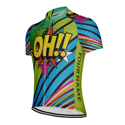 Customized Oh Men's Cycling Jersey Short Sleeve