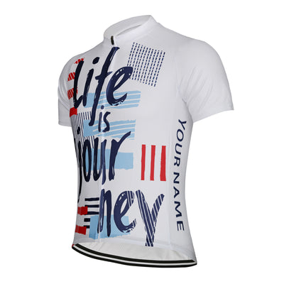 Customized Life Is Ajour Ney Men's Cycling Jersey Short Sleeve