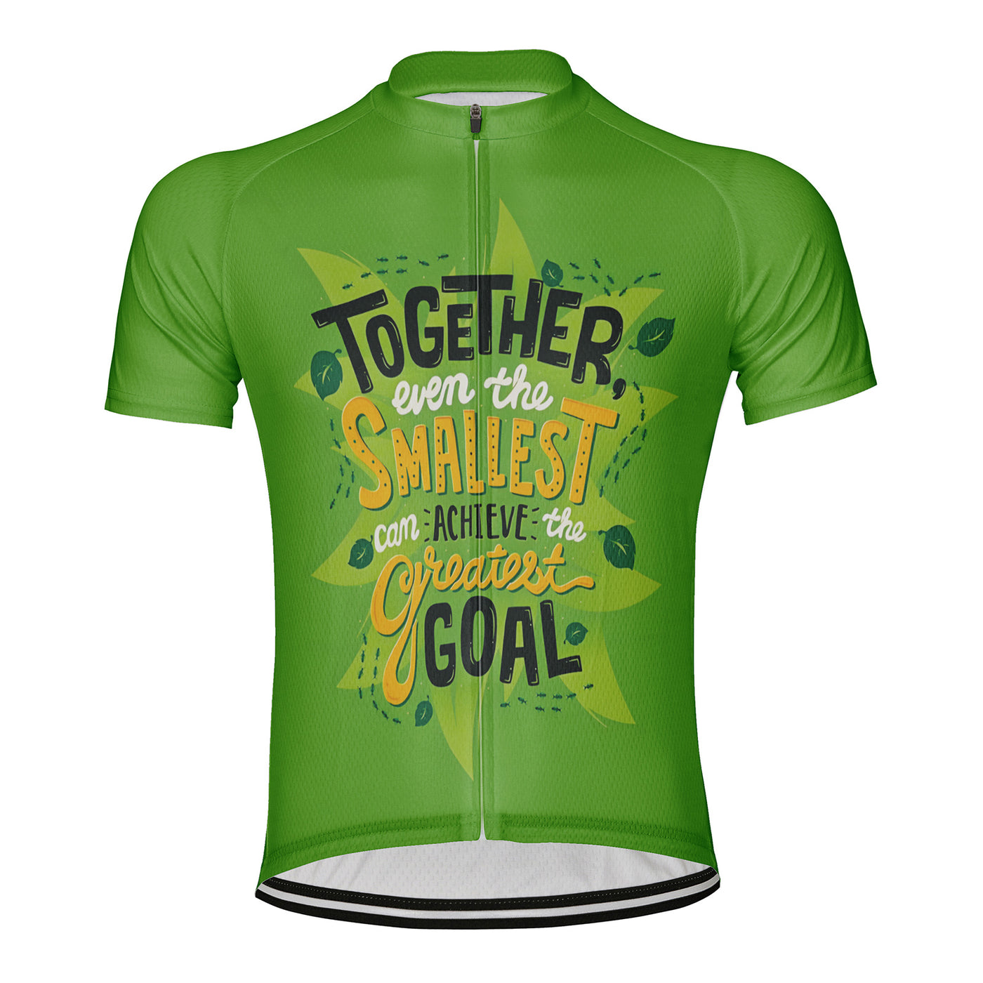 Customized Together Smallest Goal Men's Cycling Jersey Short Sleeve