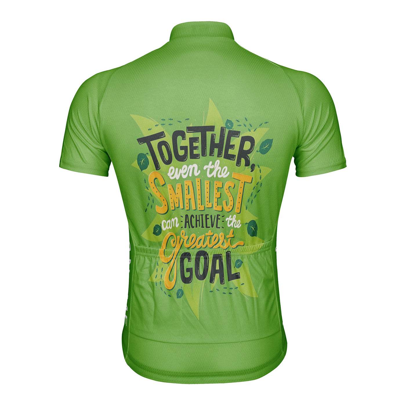 Customized Together Smallest Goal Men's Cycling Jersey Short Sleeve
