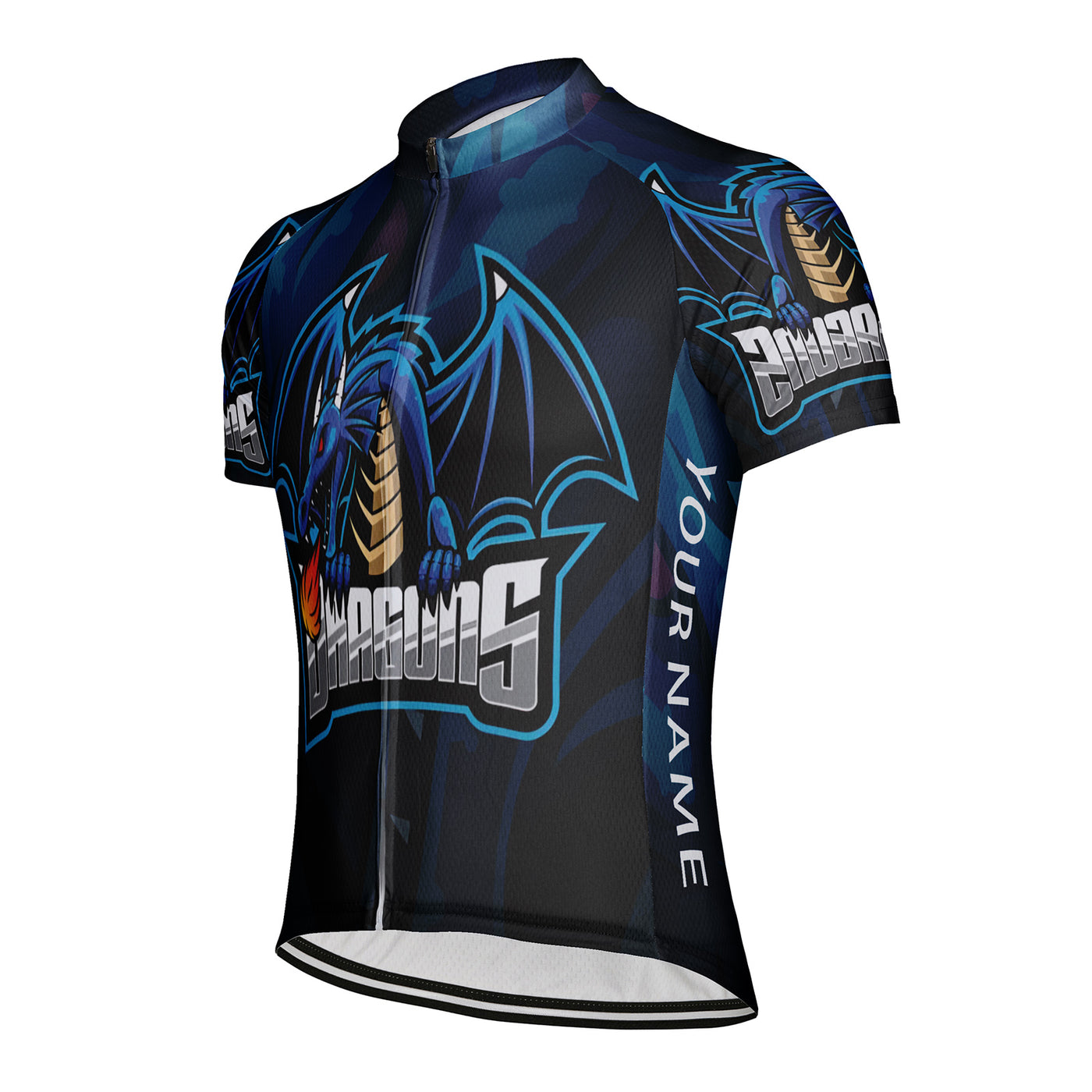 Customized Dragons Men's Cycling Jersey Short Sleeve