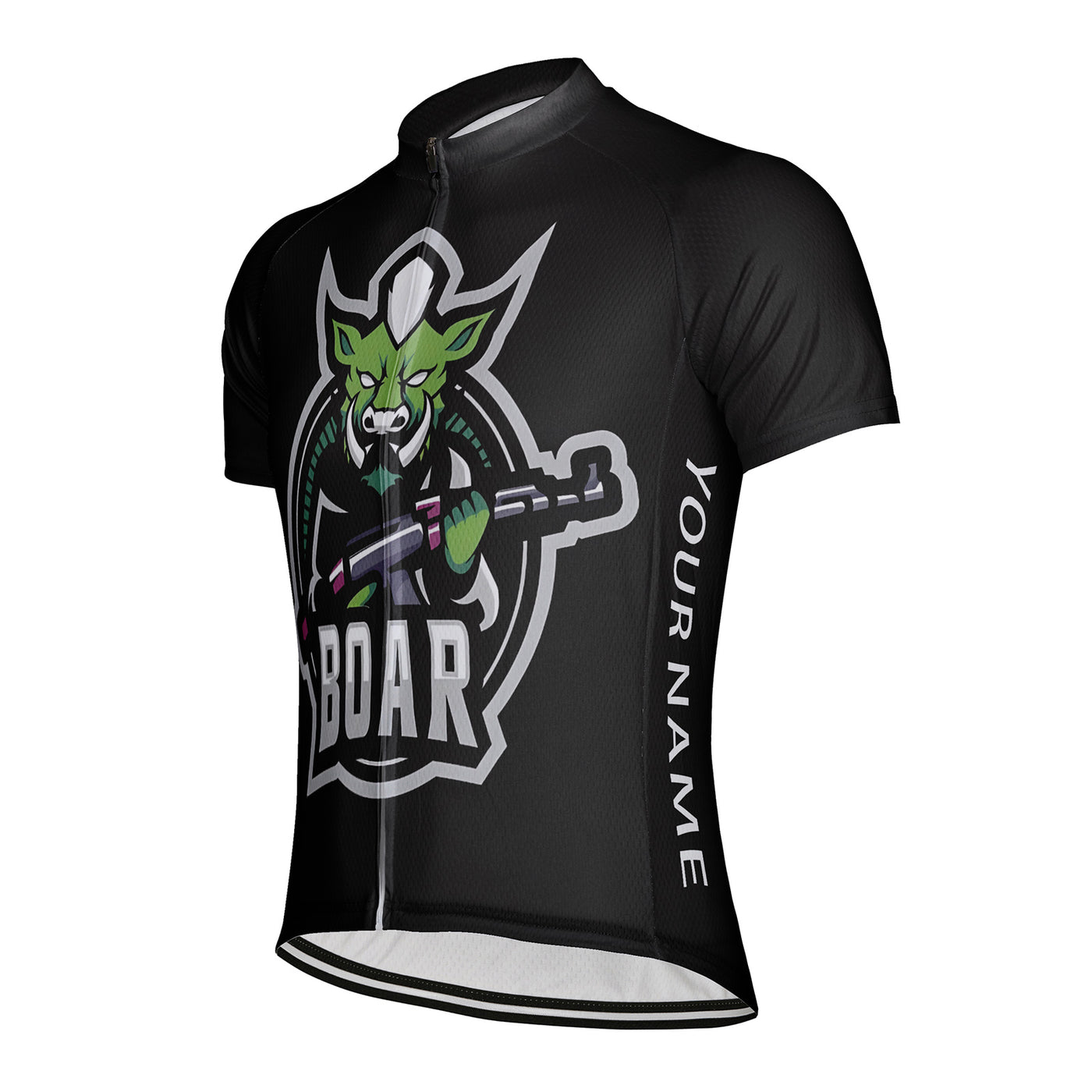Customized Boar Men's Cycling Jersey Short Sleeve