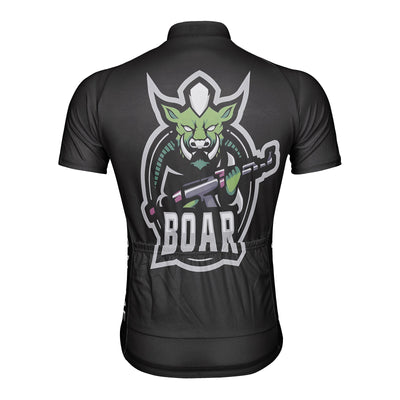Customized Boar Men's Cycling Jersey Short Sleeve