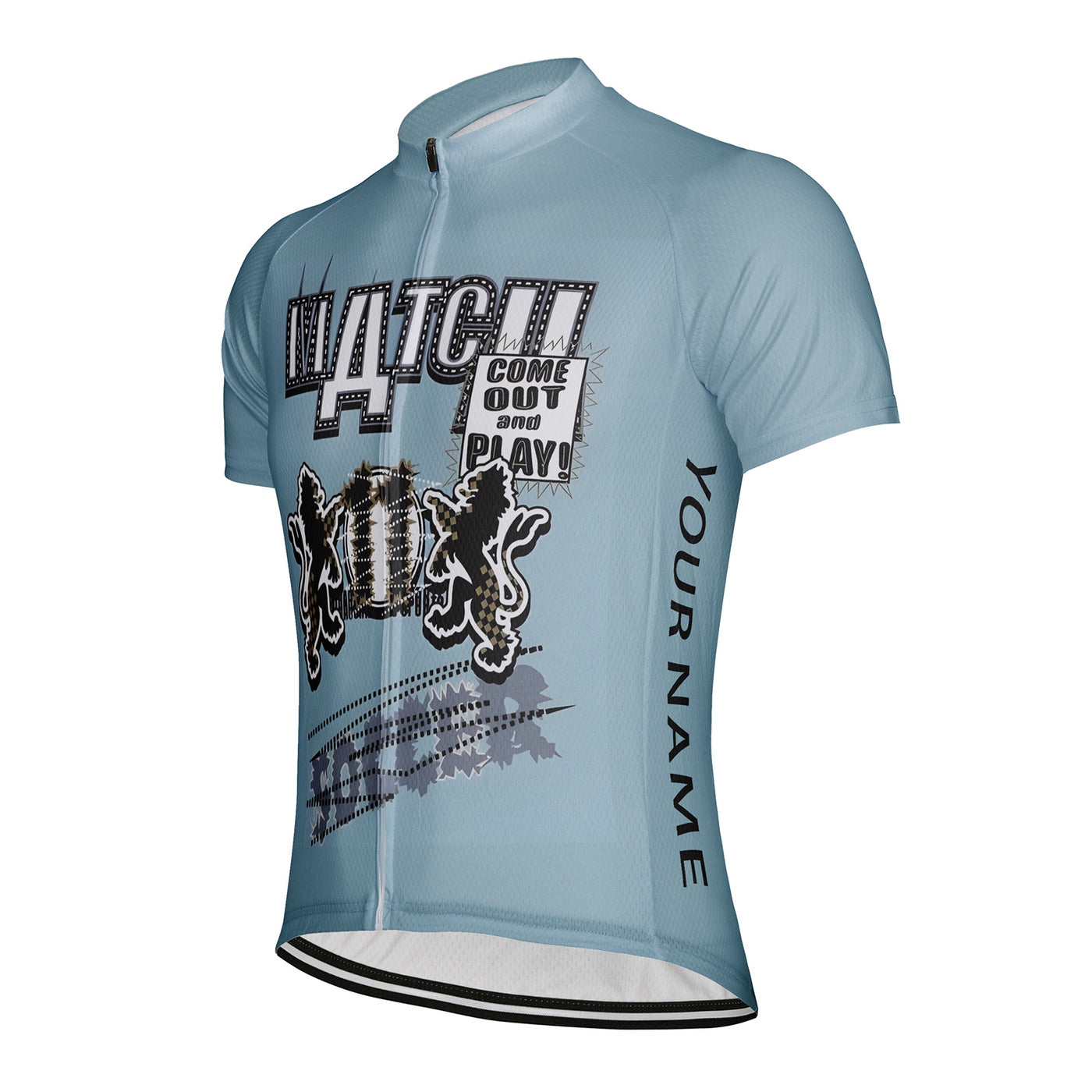 Customized Match Soccer Men's Cycling Jersey Short Sleeve