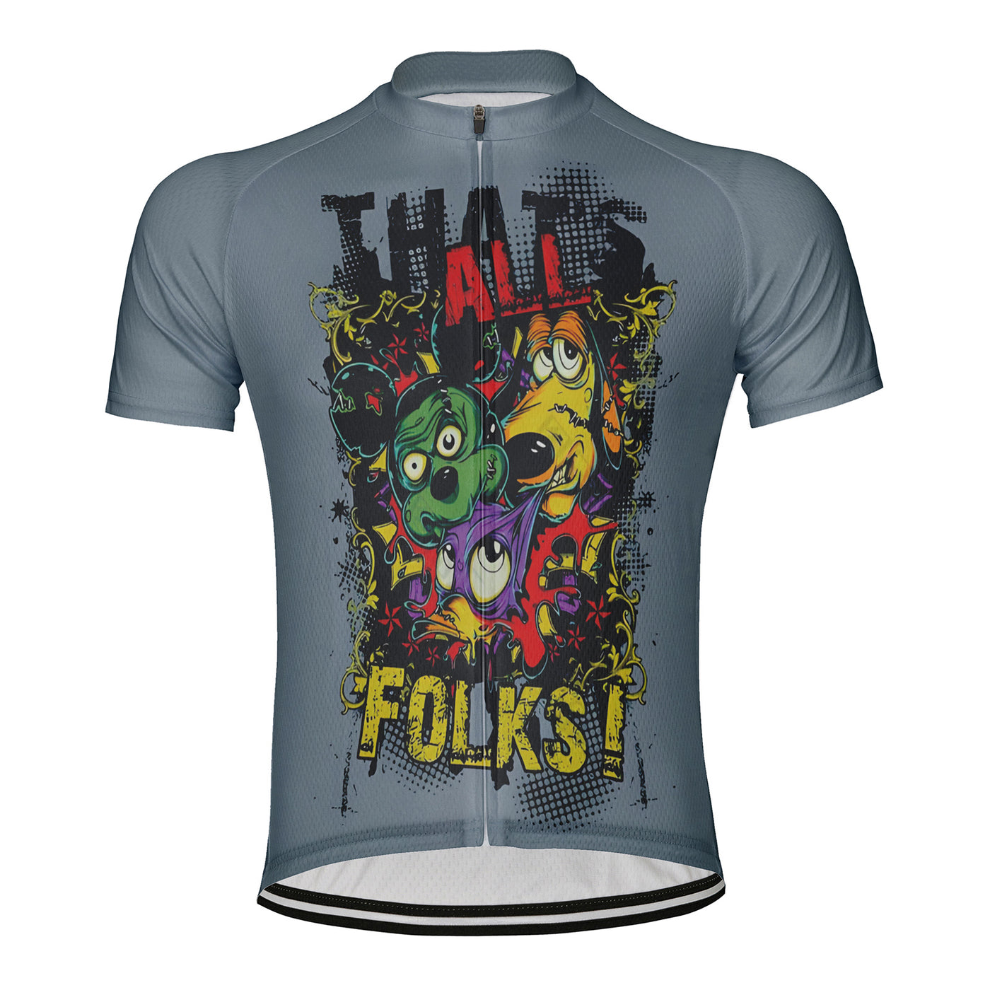 Customized All Folks Men's Cycling Jersey Short Sleeve