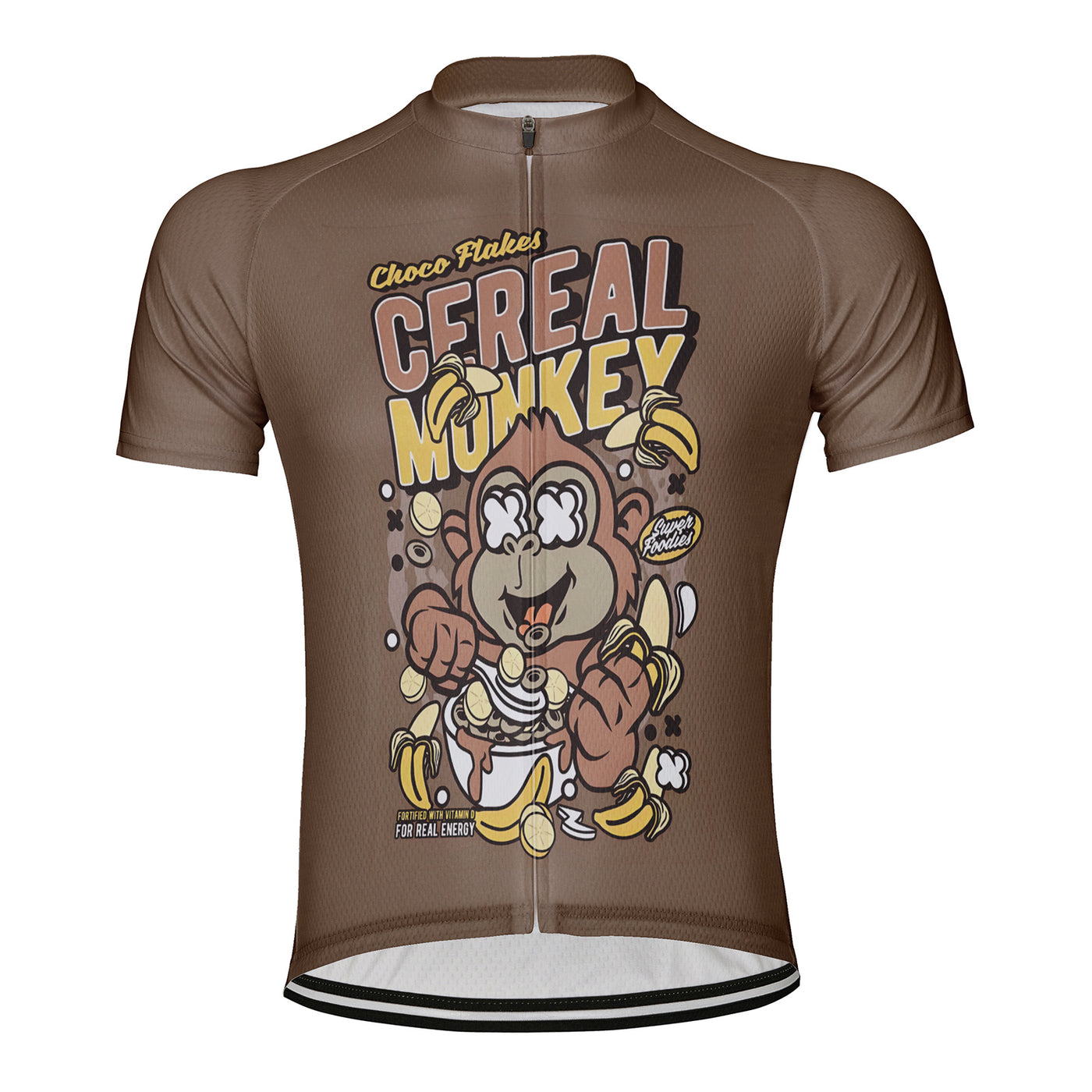 Customized Cereal Munkey Men's Cycling Jersey Short Sleeve