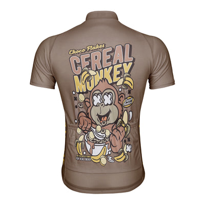 Customized Cereal Munkey Men's Cycling Jersey Short Sleeve